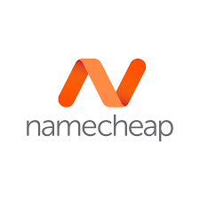 Namecheap Logo With Stylized Orange 'N' Above The Namecheap Name.